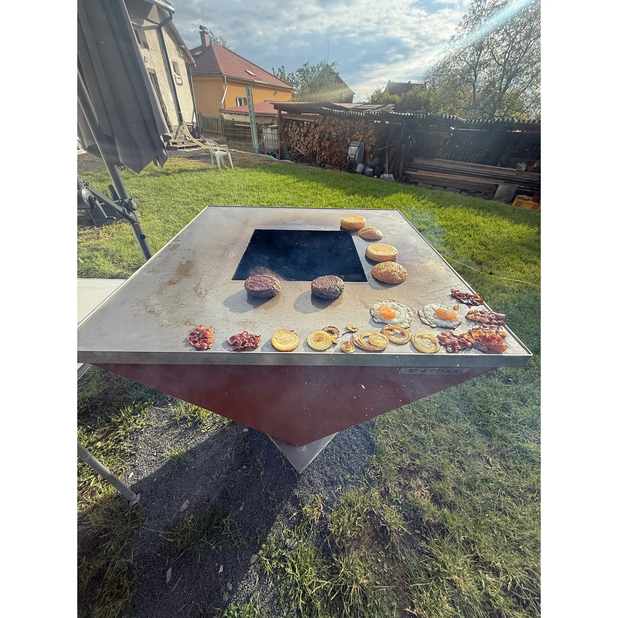 Fotografie 4 - Zahradní gril Kovářství Diviš KEDAR Crystal