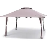 Zahradní altán Spoleto 360 x 360 cm šedý