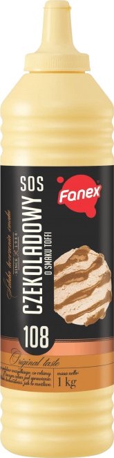 Fanex Čokoládový toping s příchutí karamelu