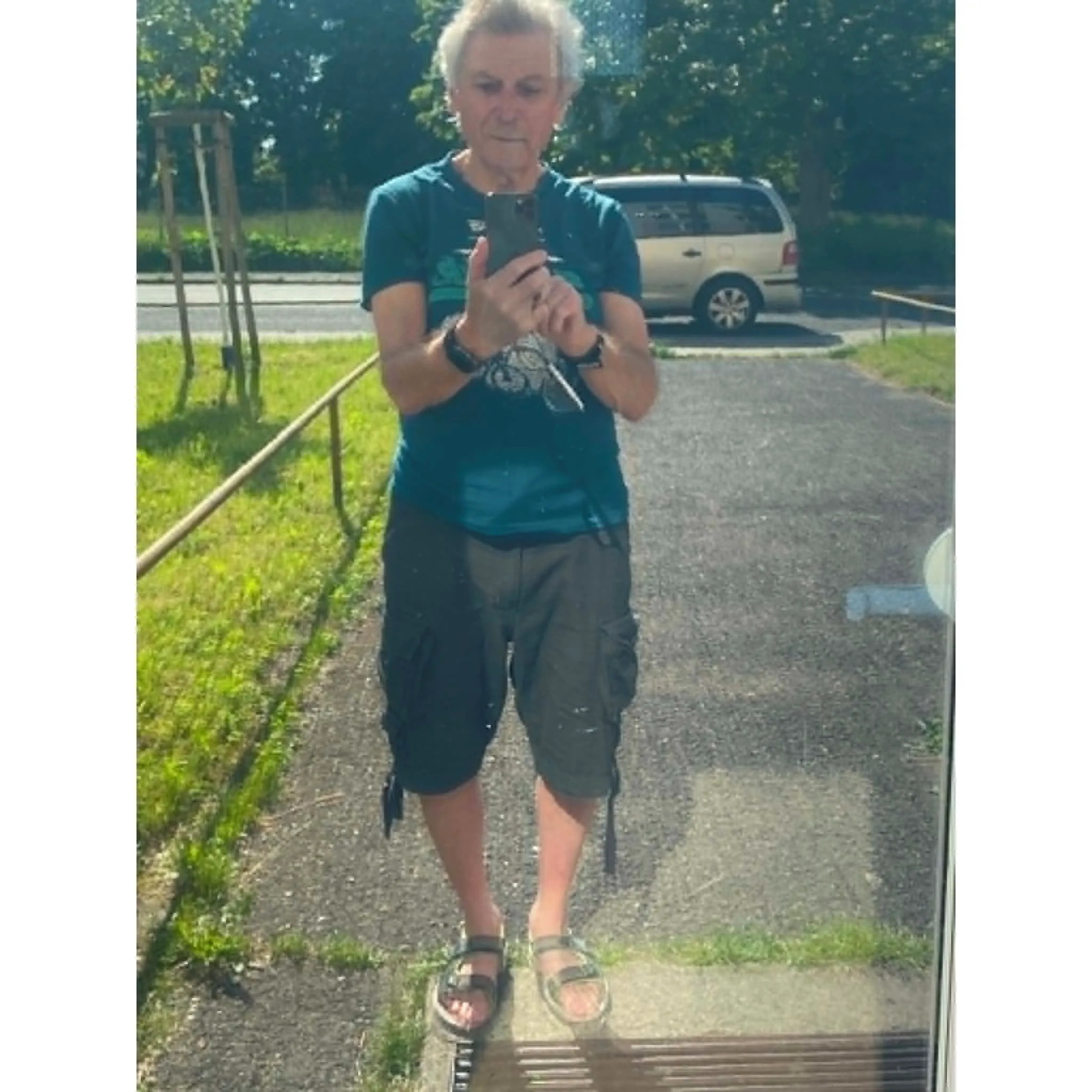 Fotografie 2 - Pánské kraťasy Brandit Savage Vintage 100156 antracit S