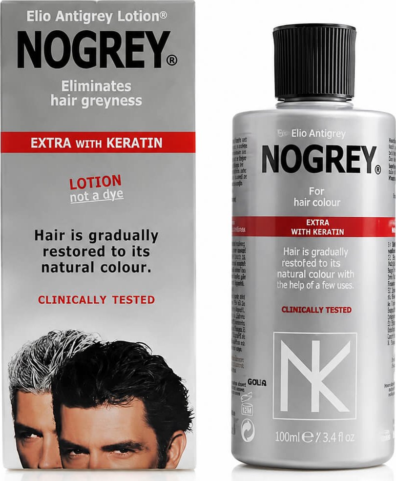 Nogrey vlasové tonikum proti šedinám s keratinem 200 ml