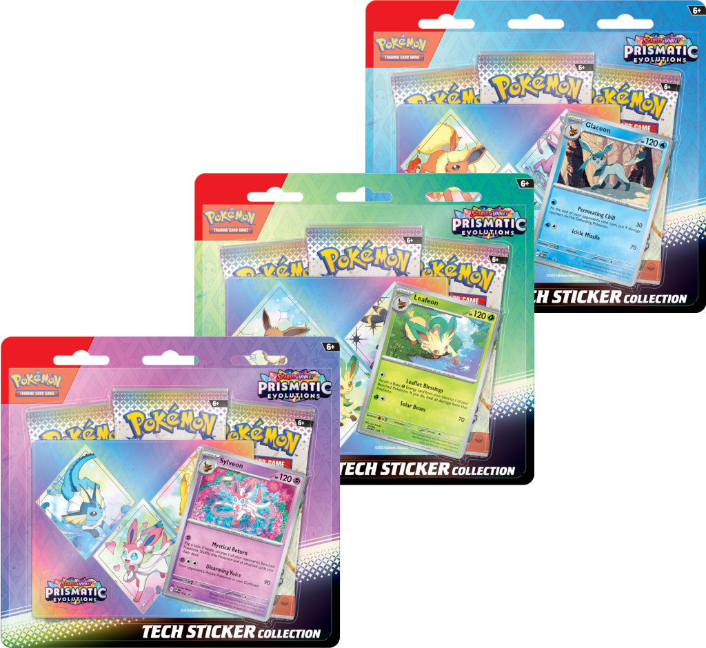 Pokémon TCG: Scarlet & Violet - Prismatic Evolutions - Tech Sticker Leafeon