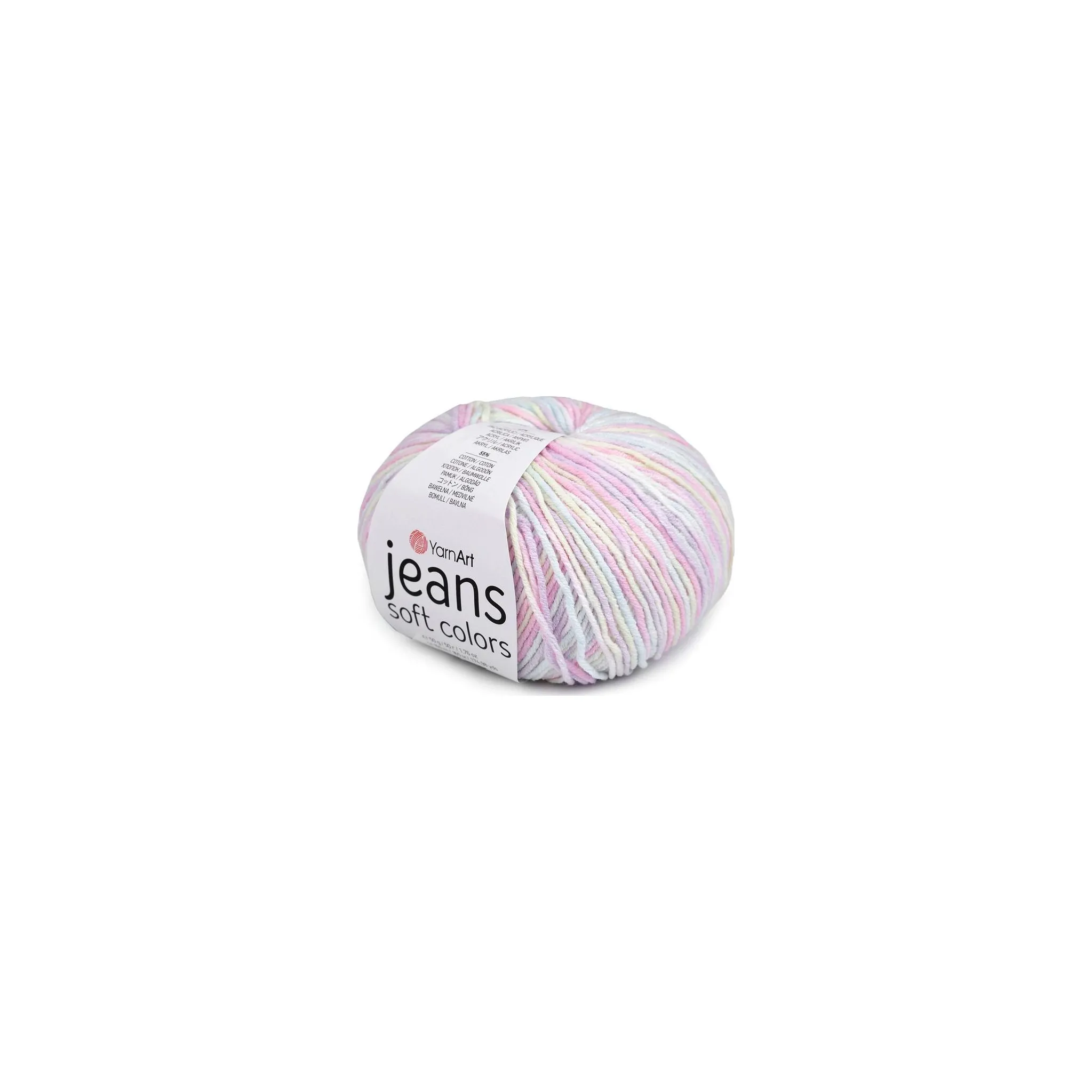 Fotografie 1 - Příze YarnArt Jeans Soft Colors 6204