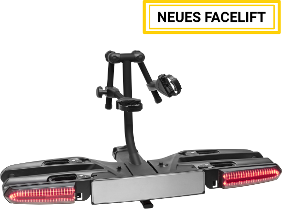 Nosič kol na tažné zařízení MFT compact 2e+1 - 2 kola