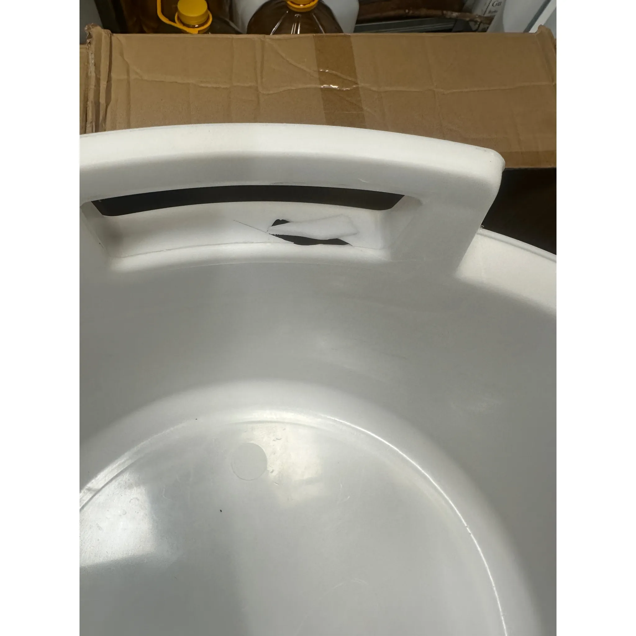 Fotografie 2 - Lavor Alfa Plastik PH BÍ škopek s uchy 56 cm bílý