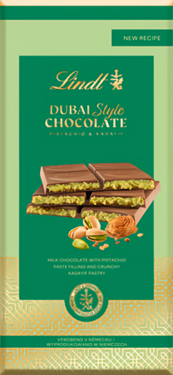 Lindt Dubajská čokoláda 145g
