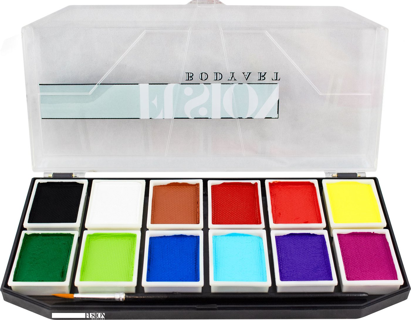 Paleta barev Fusion FACEPAINTING SAMPLER PALETTER