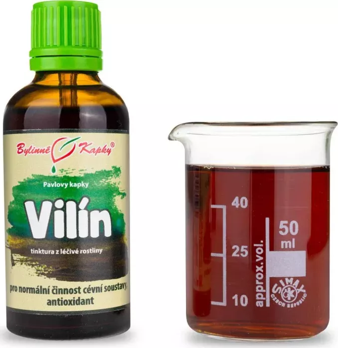 Bylinné kapky s.r.o. Vilín tinktura 50 ml | Bylinné kapky
