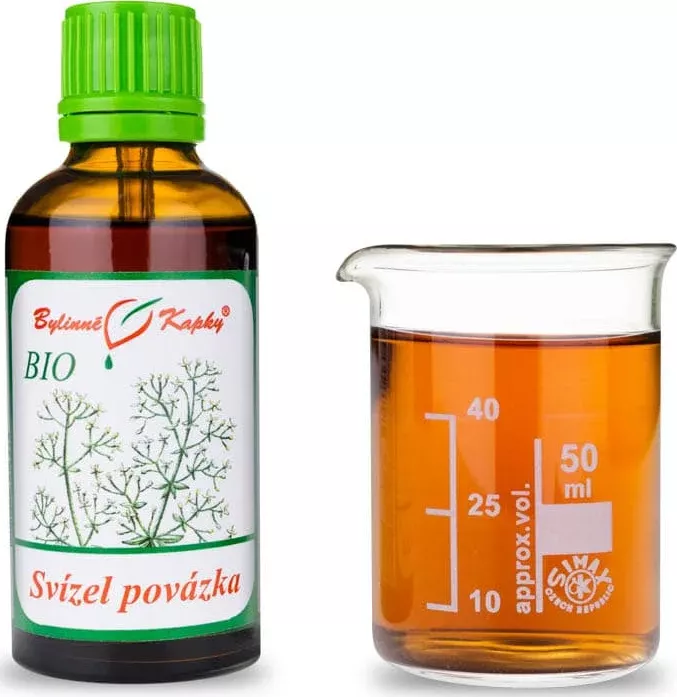 Bylinné kapky s.r.o. | Svízel povázka BIO - bylinné kapky (tinktura) 50 ml BIO390 CZ-BIO-002