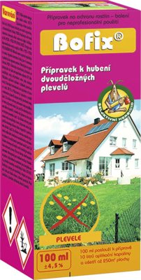 BOFIX přípravek na hubení plevele v trávnících 100 ml