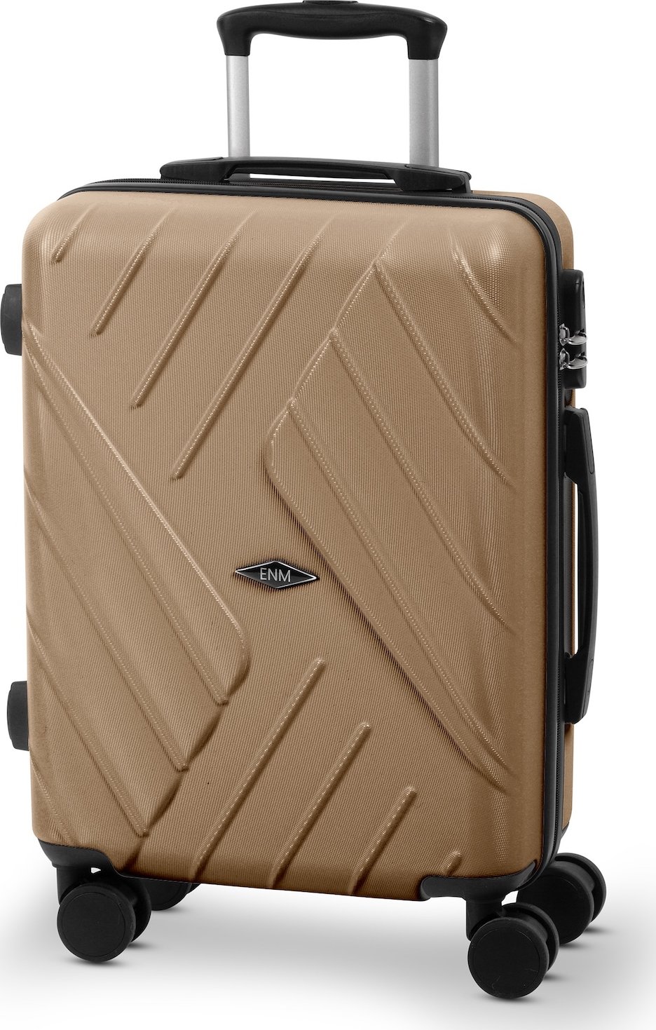 Kabinový kufr ENM pro Ryanair - champagne 40 l, 55x40x20 cm, S