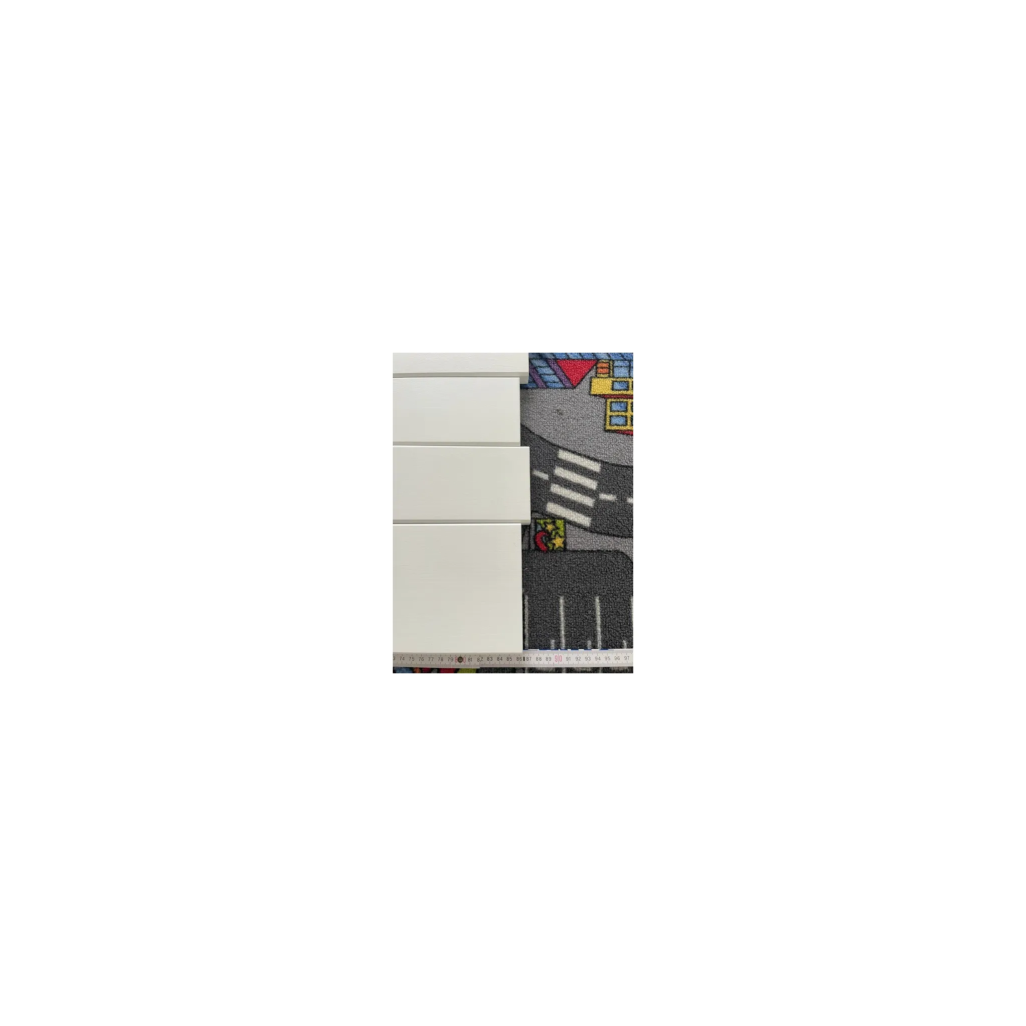 Fotografie 8 - Dětská postel Harry patrová postel s matrací a roštem 90 x 200/140 x 200 cm bílá