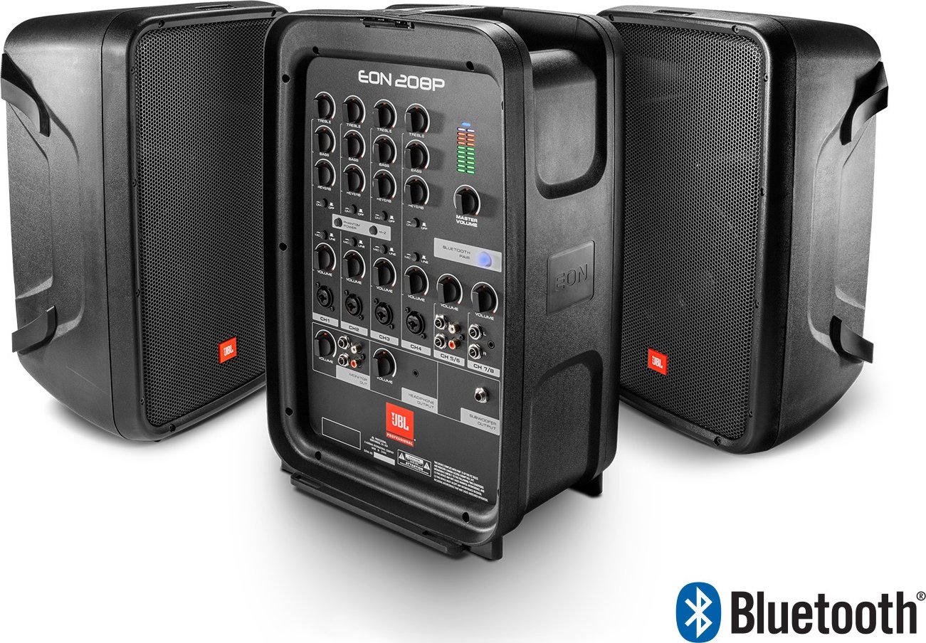 JBL EON208P + prodloužená záruka 3 roky