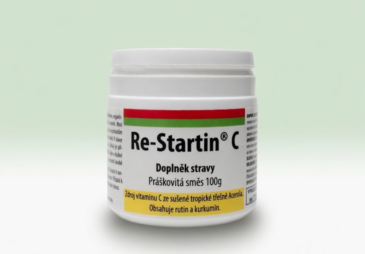 Re-Startin C - komplex - vitamin C, Acerola, Rutin a Kurkumin