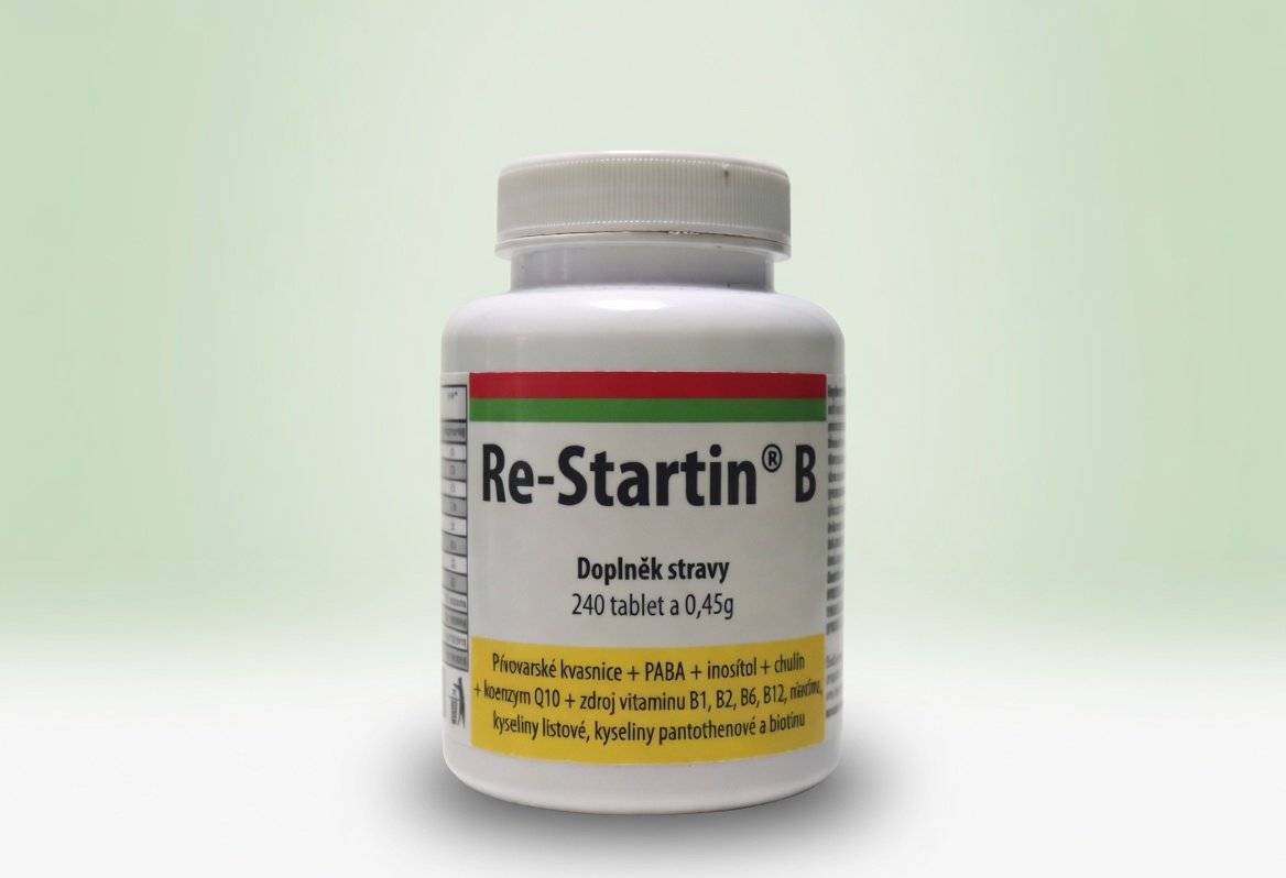 Re-Startin® B - rozšířený komplex vitaminů skupiny B
