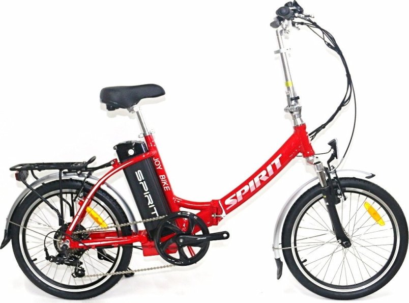 Spiritbike Elektrokolo Spirit skládačka JOY, červená 18Ah