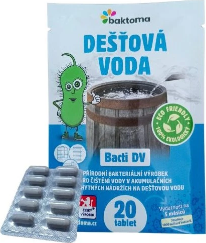 Bacti DV tablety - bakterie pro nádrže na dešťovou vodu