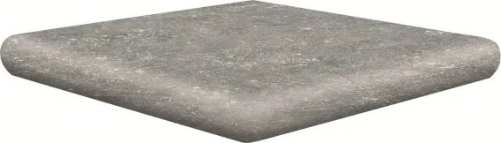 EXAGRES, S.A. Ardenas gris 33x33x1,4 PEI IV, C3-R12 schodovka exturdovaná rohová s nosem