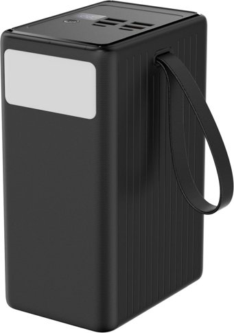 Platinet PMPB8065 Powerbanka 80000 mAh 65W Power Delivery, 2xUSB-C, 4xUSB-A, kabel USB-C 1m, černá