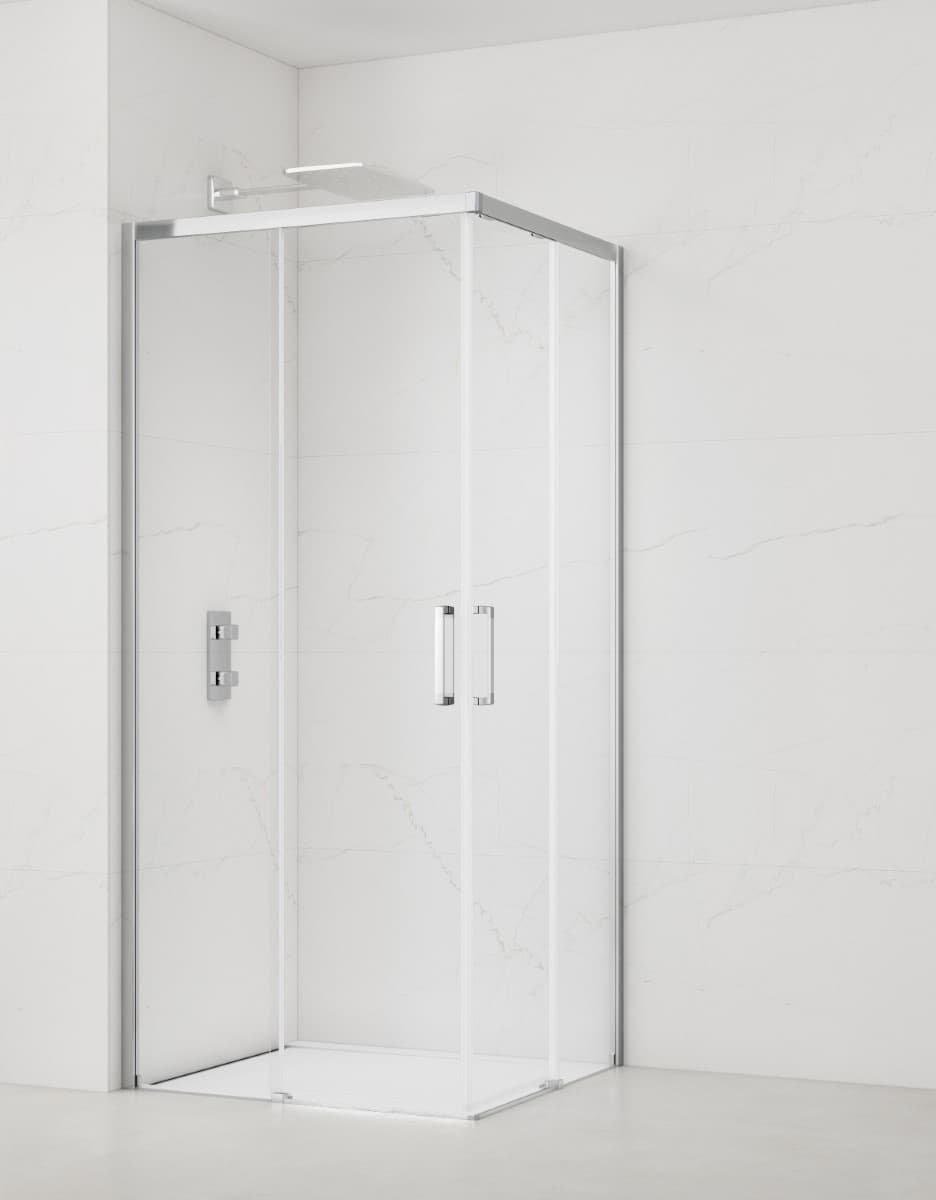 Sprchový kout čtverec 90x90 cm SAT TEX BB SATTEXQBB90CRT - SATTEXQBB90CRT