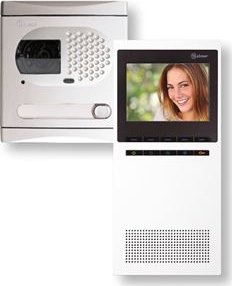 Videosada barevná pro jednoho účastníka Szena 5110/SZENA s handsfree monitorem, 3+koax nebo UTP
