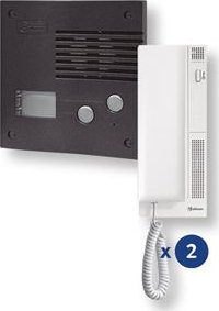 Domácí telefon sada audio K-202 GRF, 4+n