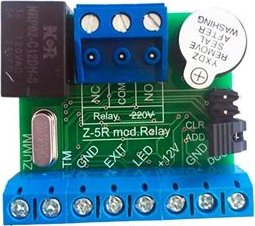 Řídící jednotka Z-5R Relay, s relé výstupem, pro Dallas nebo RFID čtečky