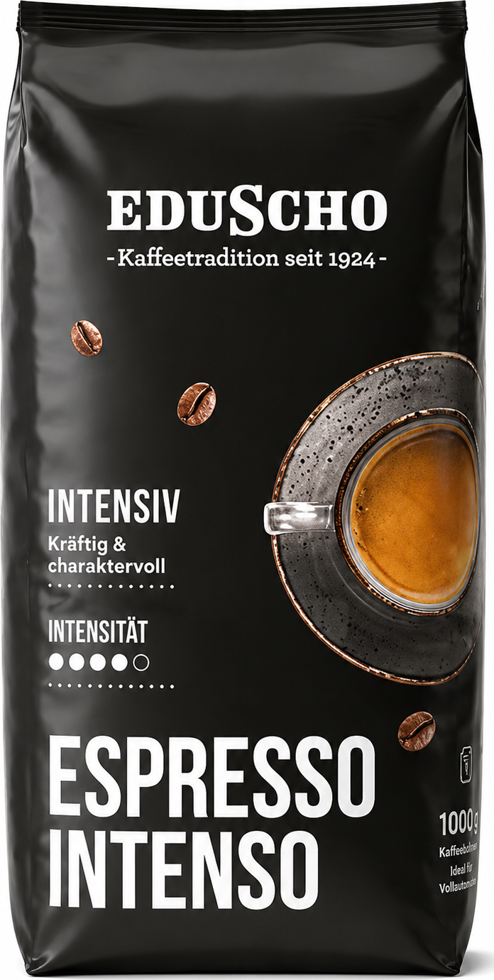 Eduscho Espresso Intenso zrnková káva 1kg