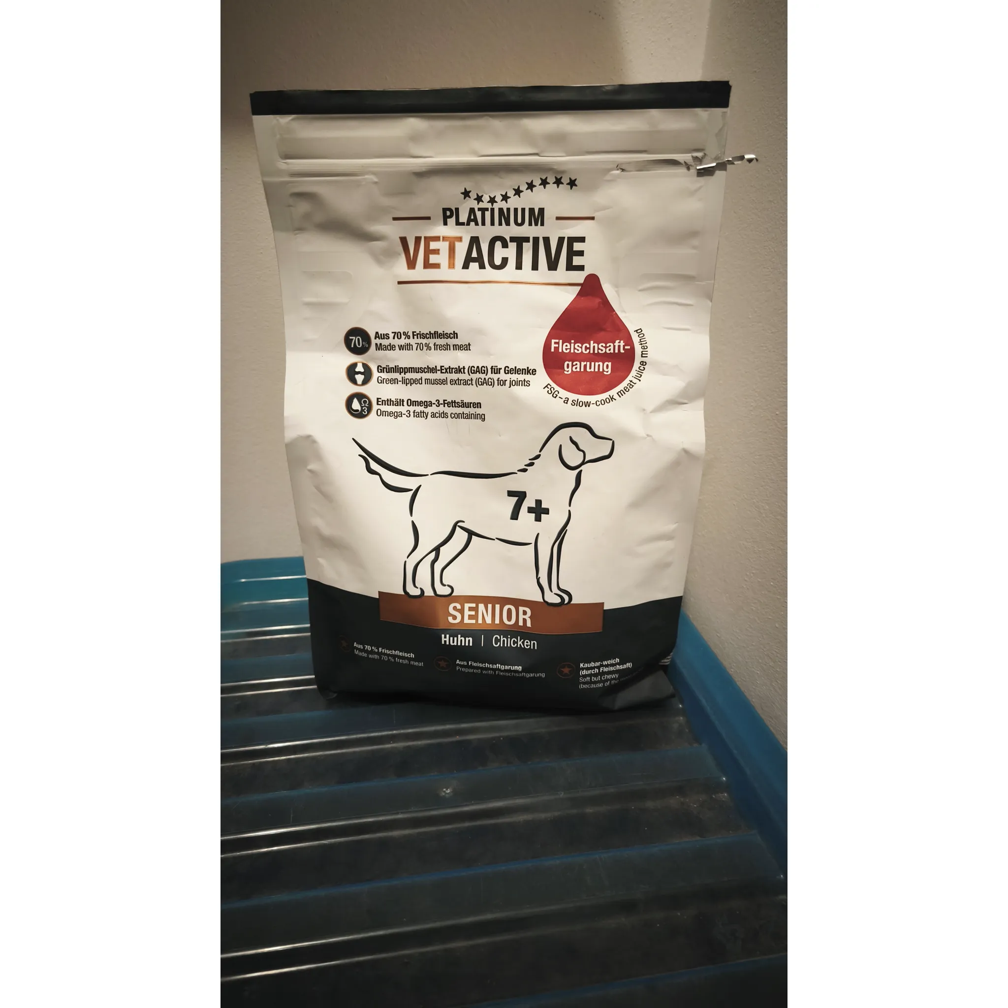 Fotografie 3 - Krmivo pro psa Platinum Vetactive Senior Chicken 5 kg