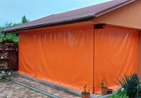 Plachta na pergolu - neprůhledná - PVC fólie 630g/m2 - cena za 1m2