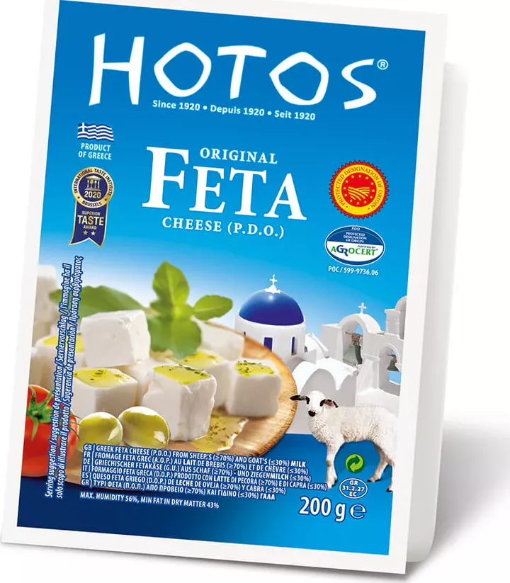 Sýr Feta P.D.O. z Řecka | Chotos váha: 200g