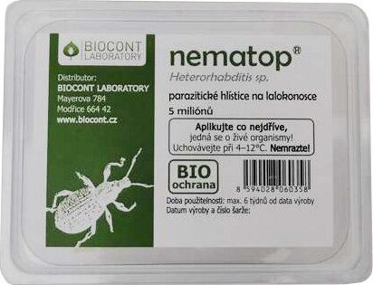 Biocont Bio přípravek proti škůdcům Nematop, 5 milionů ks 397