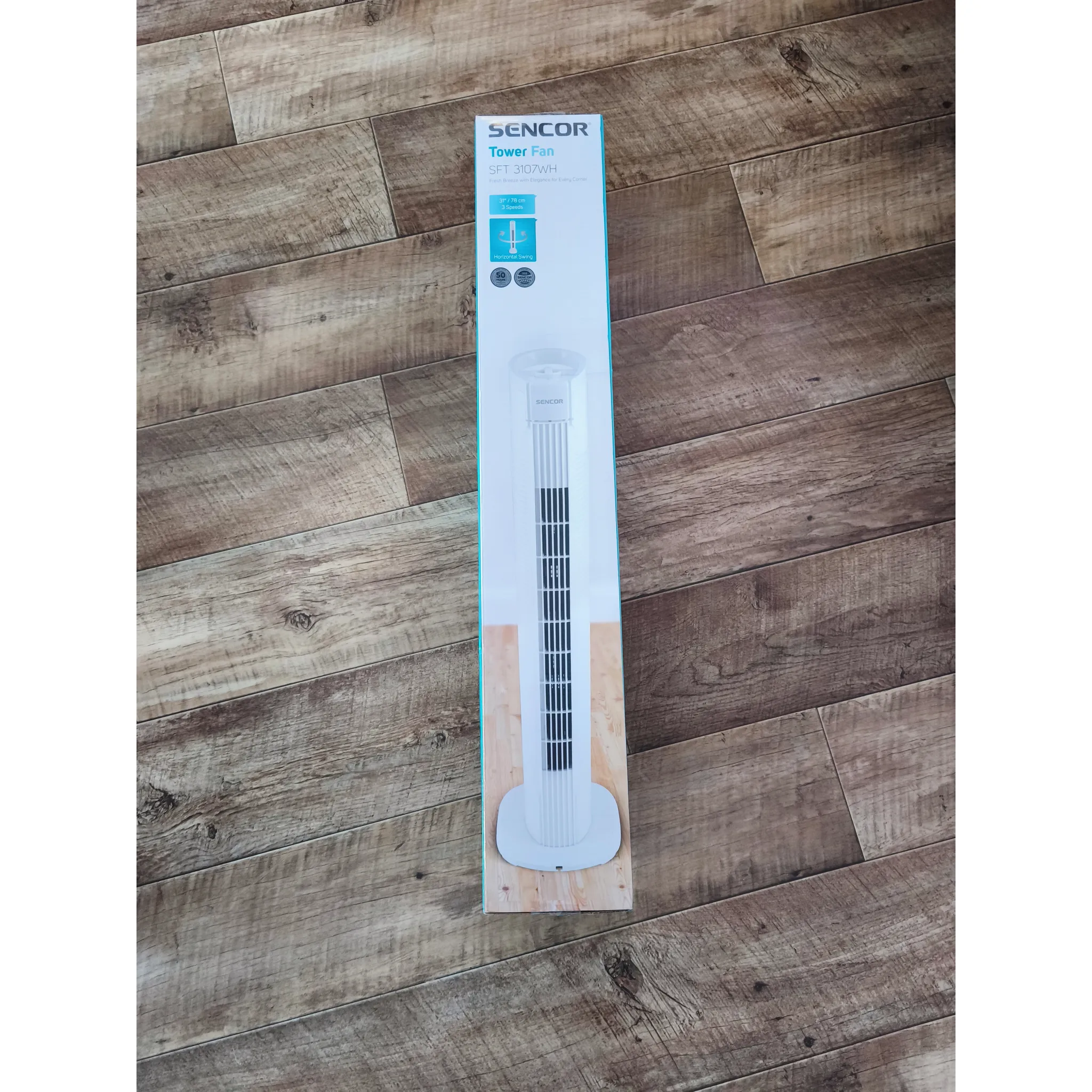 Fotografie 4 - Domácí ventilátor Sencor SFT 3107WH