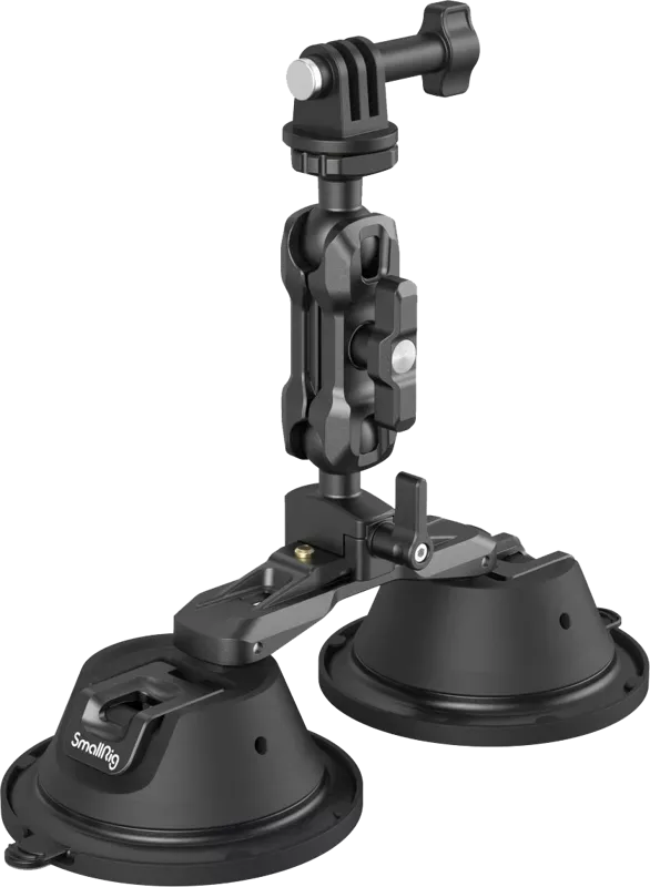 SmallRig 3566 Suction Cup Portable Dual with Camera Mount SC-2K