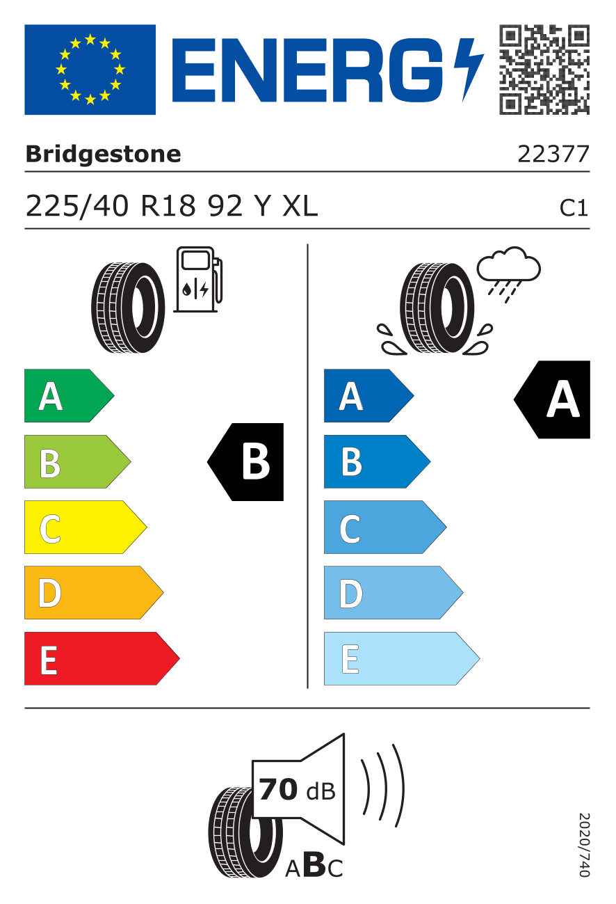 Fotografie 4 - Letní osobní pneu Bridgestone Turanza 6 225/40 R18 92 Y XL