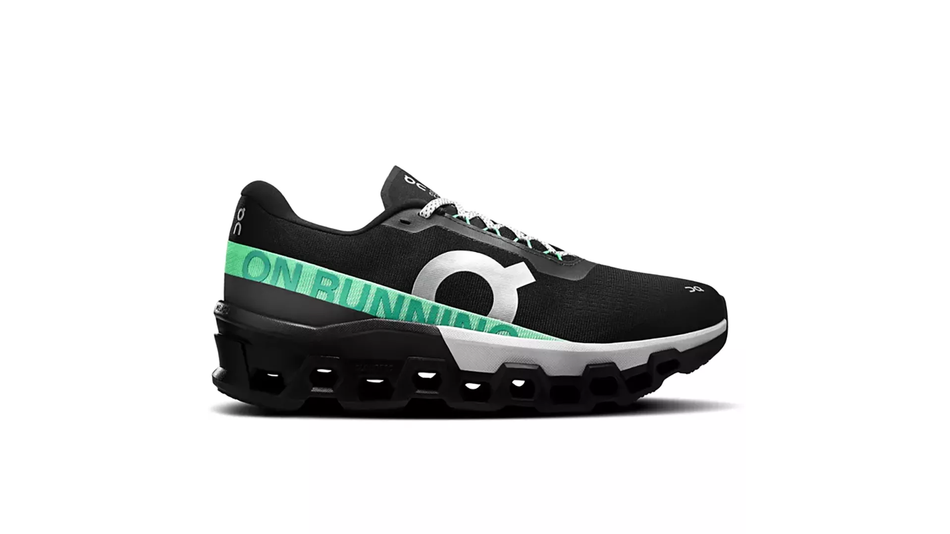 Boty On Cloudmonster 2 Black/Glacier 44 EU černá