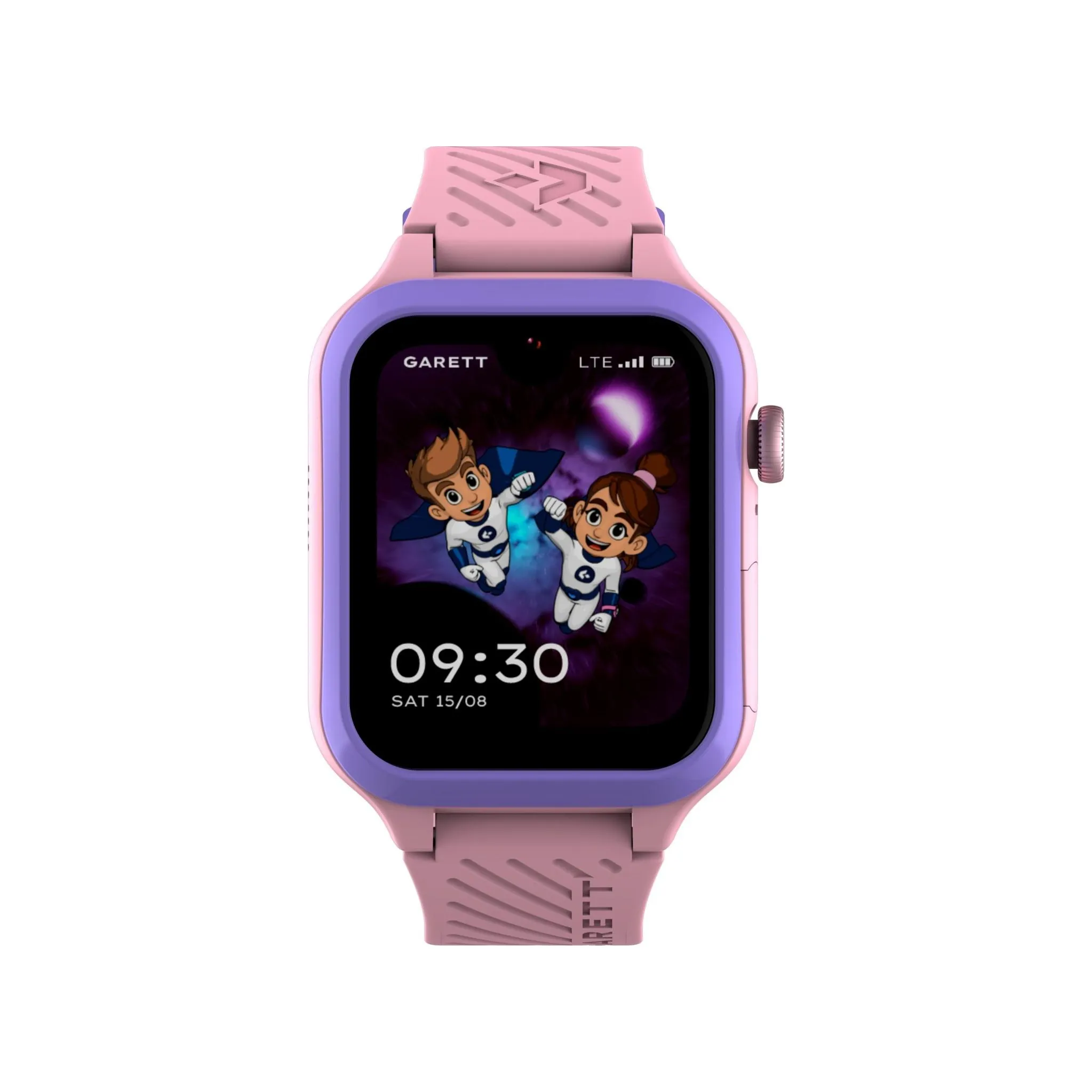 Fotografie 2 - Chytré hodinky Garett Smartwatch Kids ESSA 2 AI 4G růžové