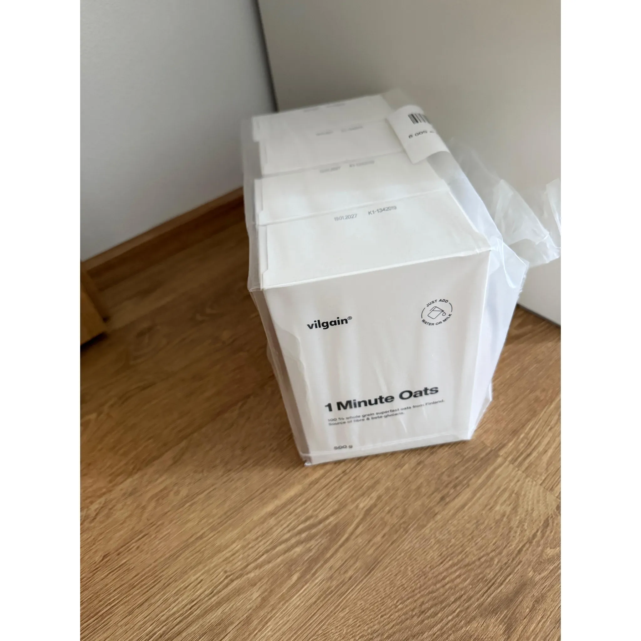 Fotografie 2 - Obilovina Vilgain Minutové ovesné vločky 500 g