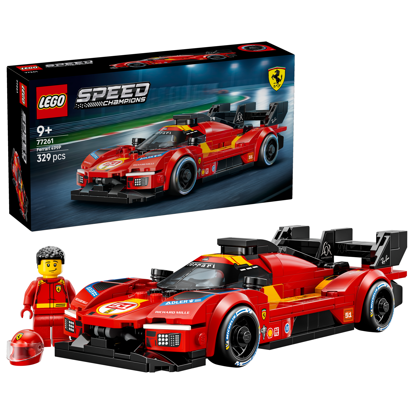 LEGO® Speed Champions 77261 Ferrari 499P