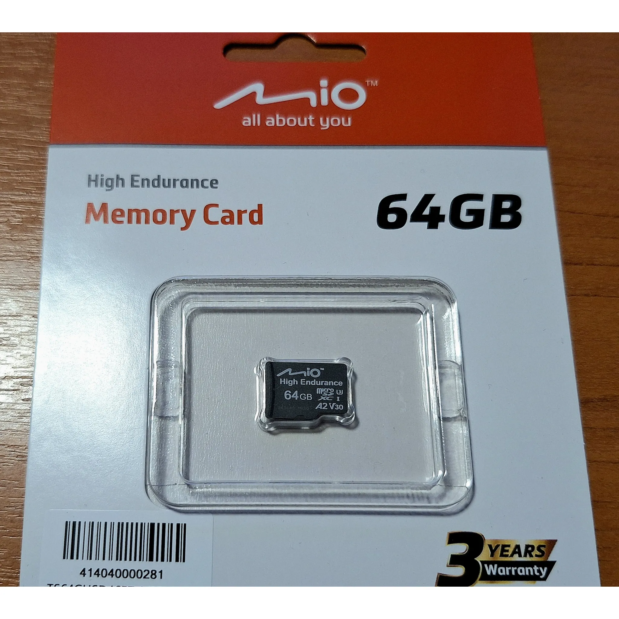 Fotografie 4 - Paměťová karta MIO High Endurance microSDXC 256 GB UHS-I U3 V30 A2
