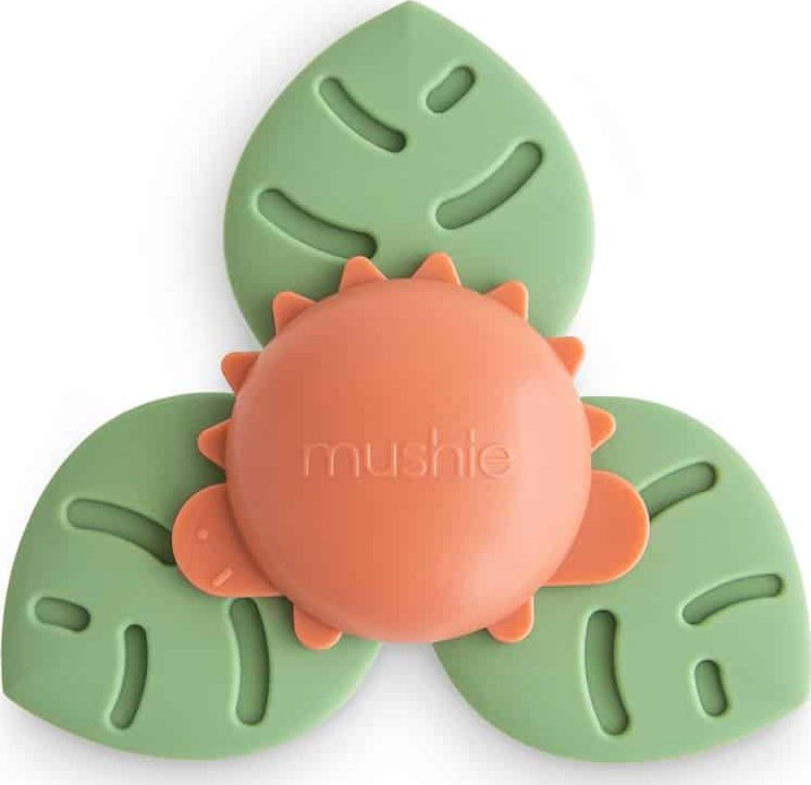 MUSHIE Spinner hračka s přísavkou Dino