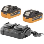 Procraft S20-4TURBO/20-2 20V 2x 4,0 Ah