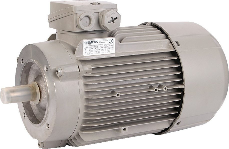 Elektromotor SIEMENS 1,1kW, 1400 ot., přírubový, 400V, IE3
