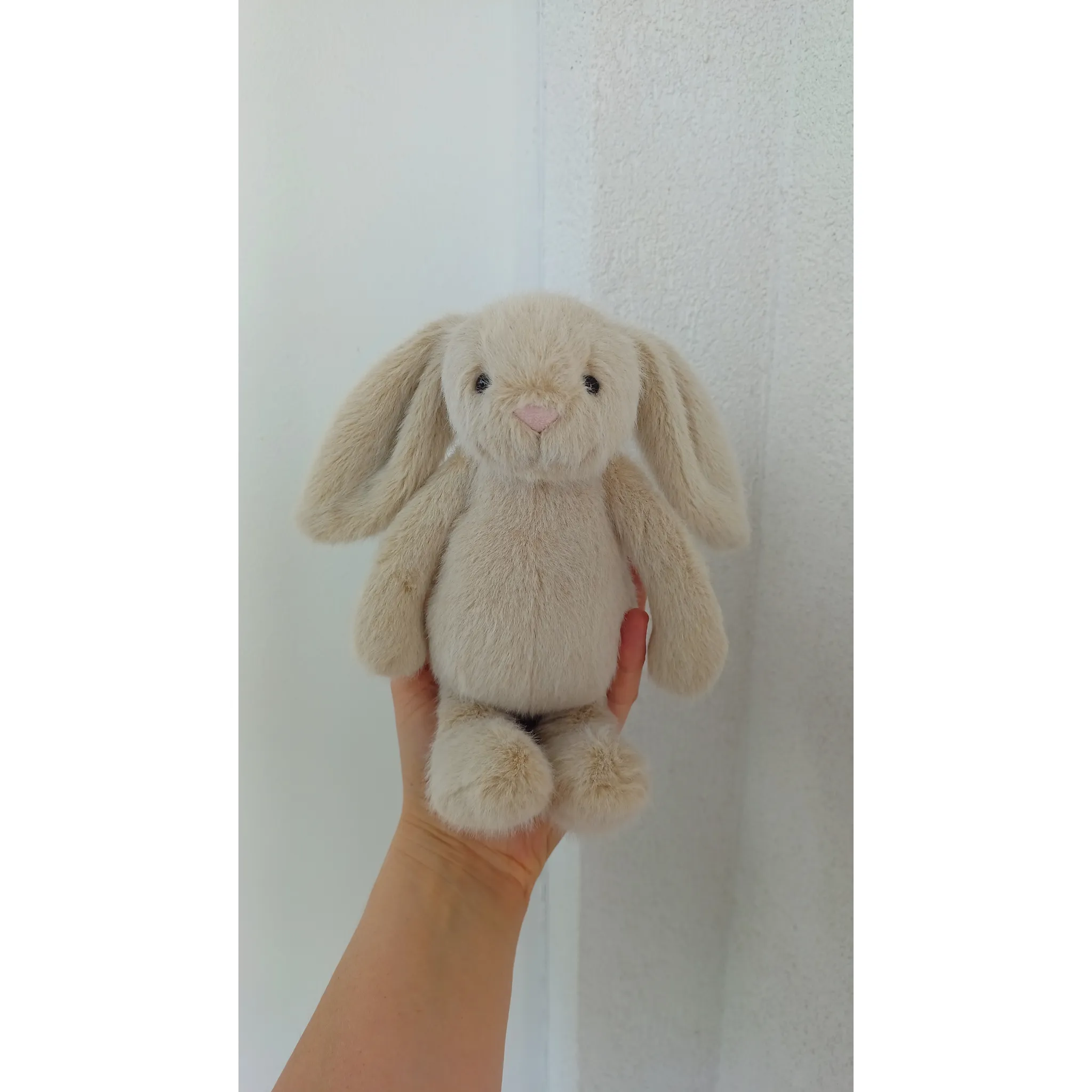 Fotografie 5 - Plyšák Jellycat Wheat Flufflet Bunny 18 cm