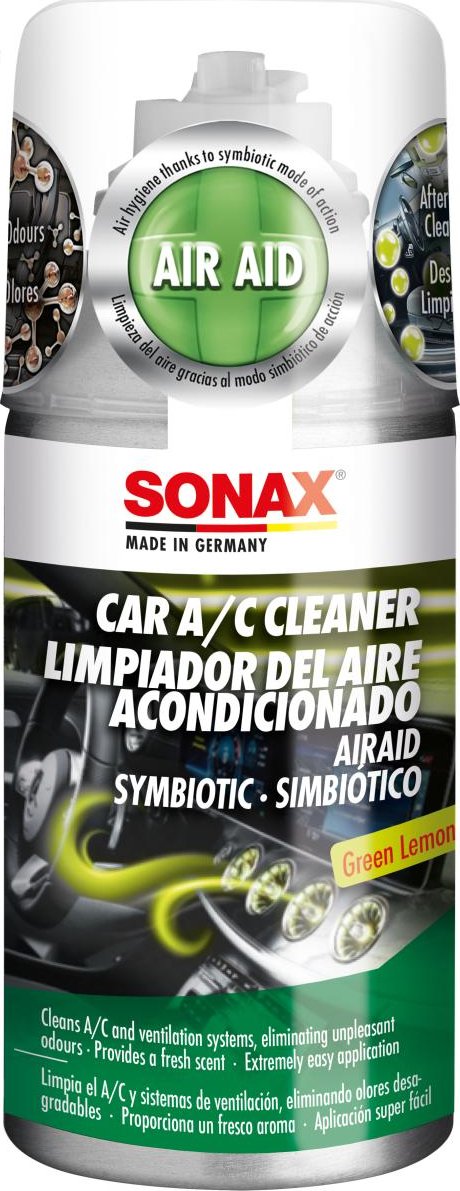 SONAX ORIGINAL SONAX Čistič klimatizací AirAid Green Lemon / Zelený Citron - 100 ml
