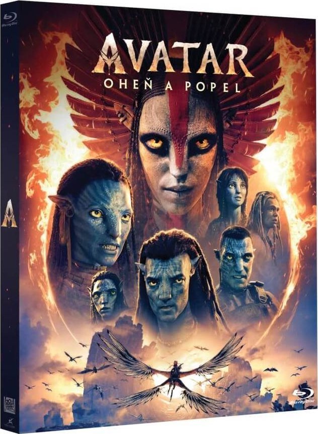 Avatar 3: Oheň a popel (BLU-RAY + BD BONUS) 2 disky
