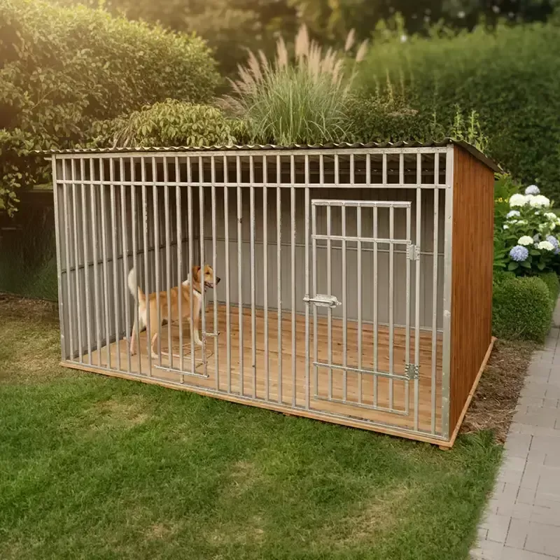Kotec pro psa 3x2m - barva tmavý ořech