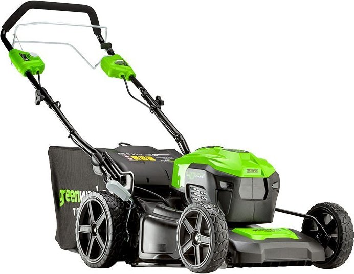 Aku sekačka s poj. Greenworks GD40LM46SP 40V