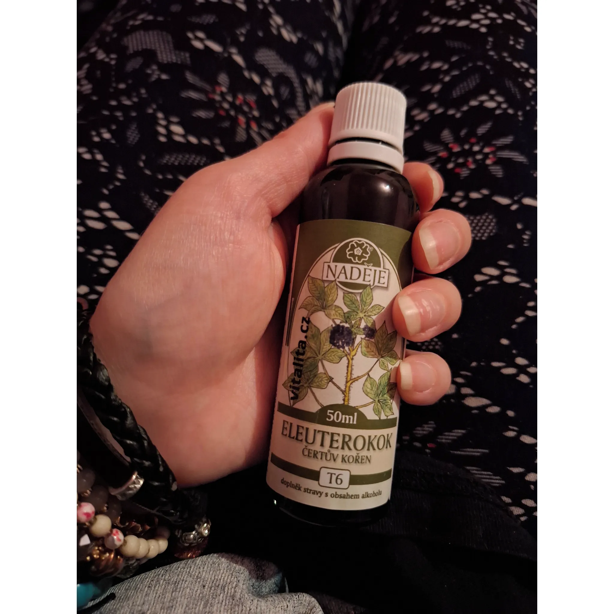 Fotografie 2 - Přírodní produkt Naděje Eleuterokok 50 ml