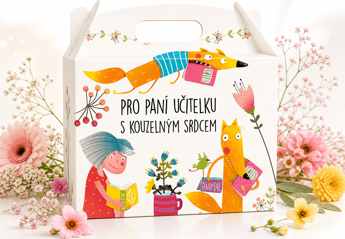 LIPOO DÁRKOVÝ BOX PRO PANÍ UČITELKU zvířátka